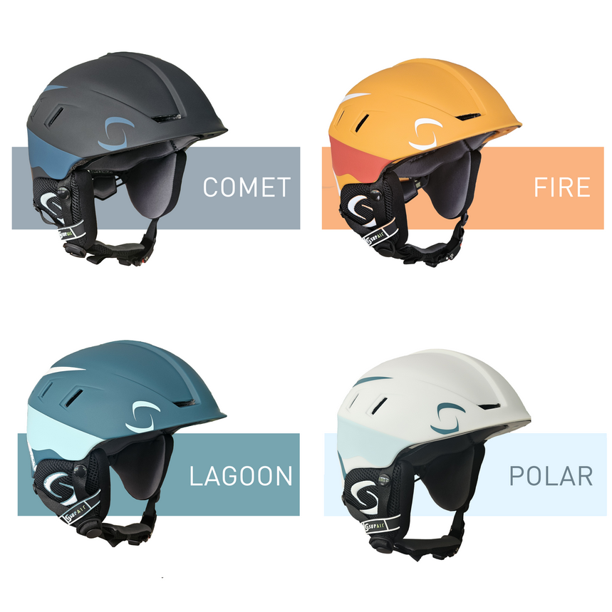 Sup`Air Helm "PILOT"      NEUE FARBEN:     POLAR, LAGOON, FIRE, COMET